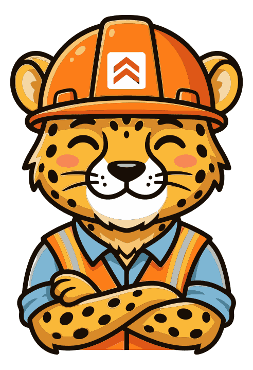 Express Restoration Cheetah Mascot