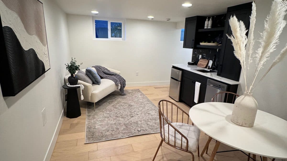 Basement Conversion Family Room Gallery Image 2