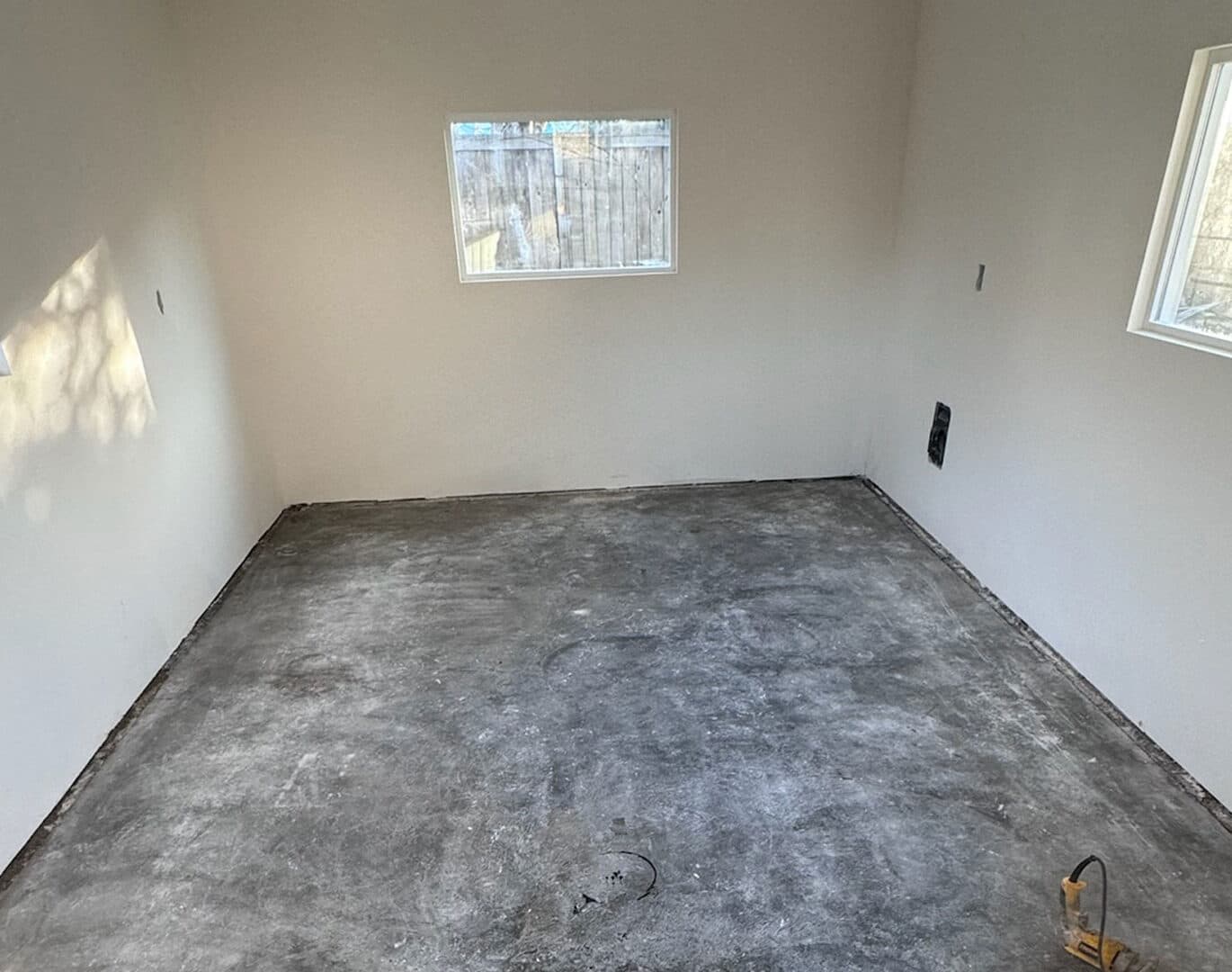 Before: Complete Garage Conversion to Office