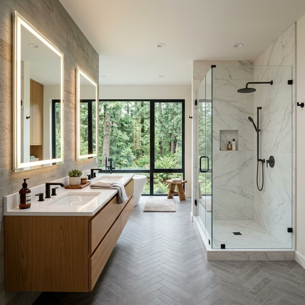 The Complete Bathroom Tile & Stone Guide for PNW Homeowners