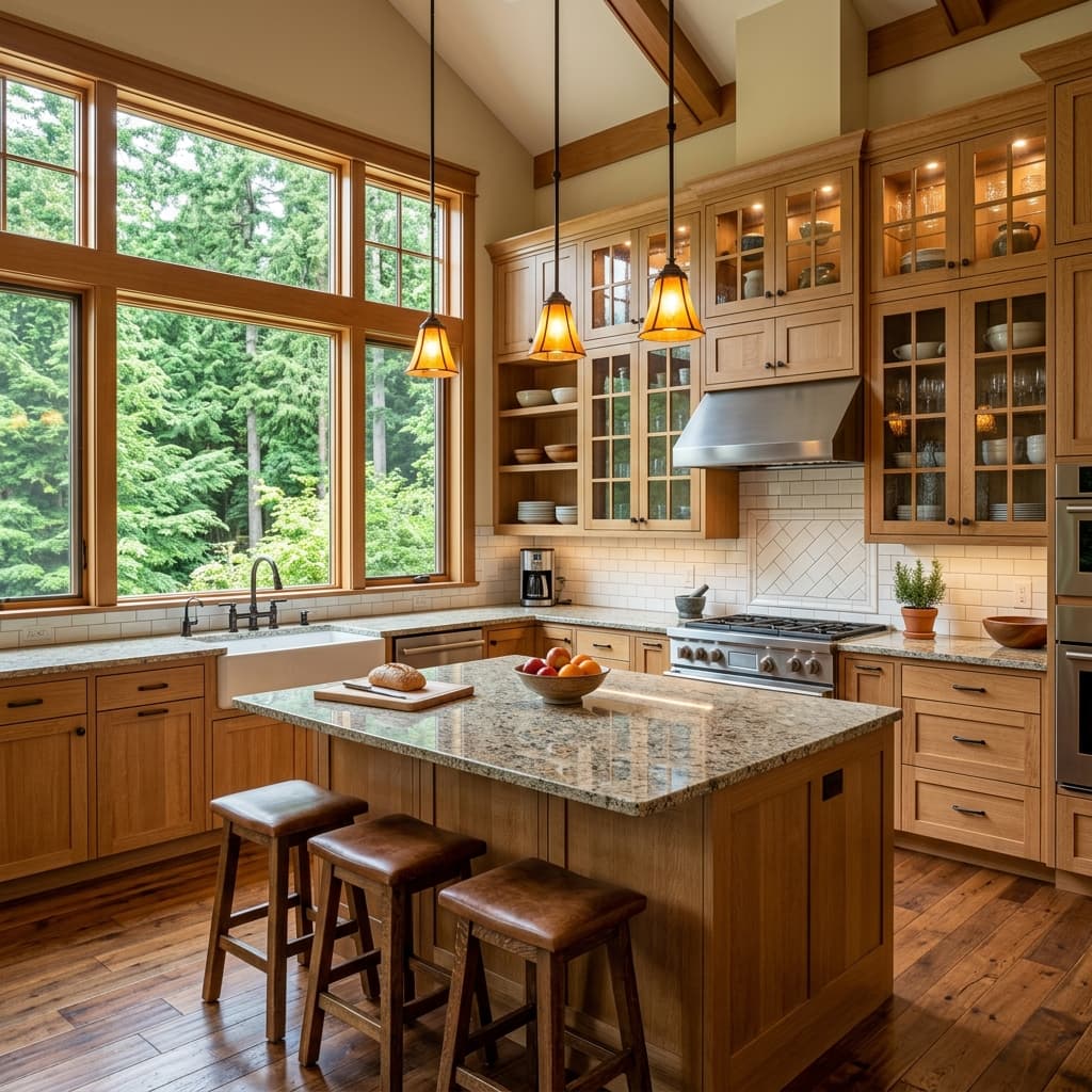 Kitchen remodel alternative style