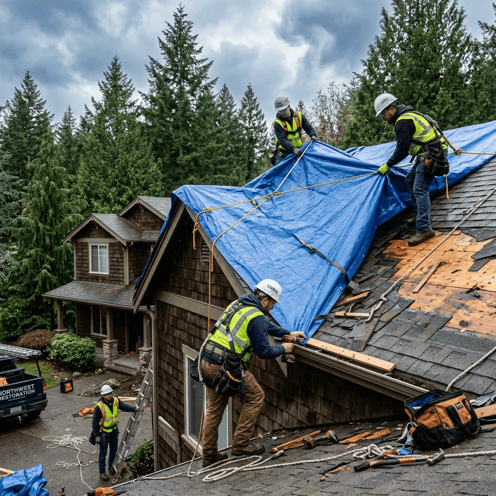 Emergency Tarping